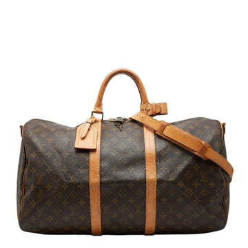 Keepall Bandouliere Bag Monogram Canvas 50