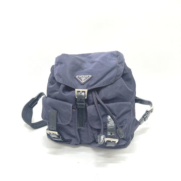 Double Front Pocket Backpack Tessuto Small