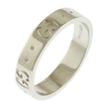 Gucci Silver White Gold (18K) Band Ring