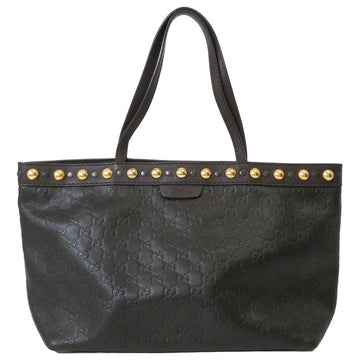Gucci Guccissima Brown Leather Shoulder Bag Tote Bag