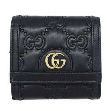 Gucci Black Leather Wallet (Bi-Fold)