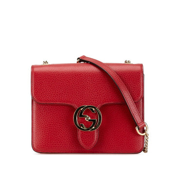 Gucci Red Color Leather Shoulder New 1:1 Bags
