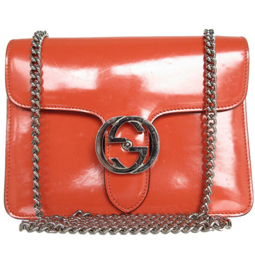 Gucci Orange Leather Shoulder New 1:1 Bags