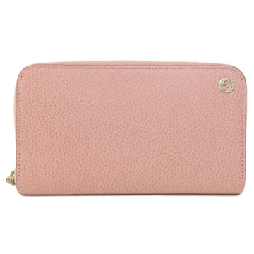 Gucci Pink Leather Coin Purse/Coin Case