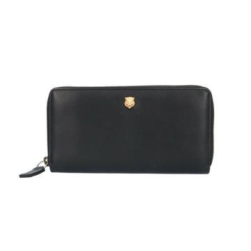 Gucci Black Leather Long Wallet (Bi-Fold)