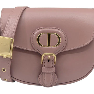 Christian Dior Pink Leather Shoulder Bag ()