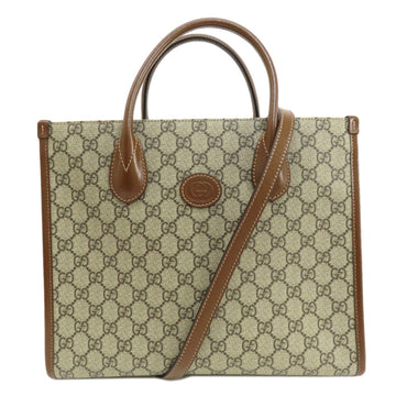 Gucci Brown Pvc Handbag