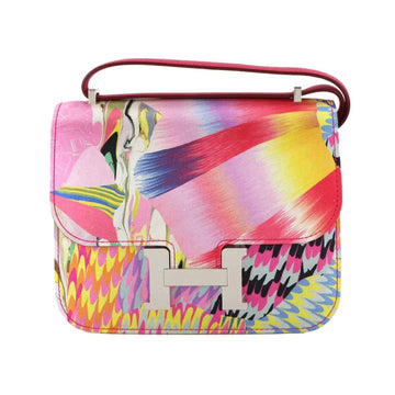 Constance Bag Limited Edition Marble Printed Silk 18