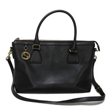 Gucci Black Leather Shoulder New 1:1 Bags Tote New 1:1 Bags