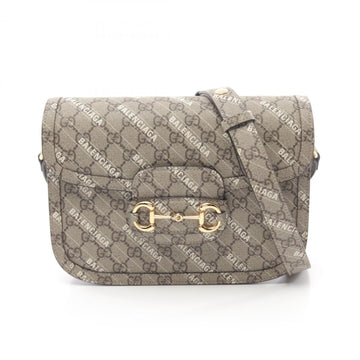 Gucci Beige Brown White Coated Canvas Shoulder New 1:1 Bags