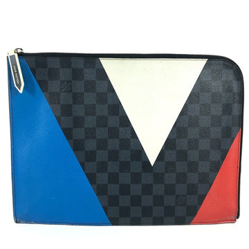 Pochette Jour Regatta Damier Cobalt GM