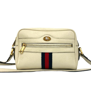 Ophidia Shoulder Bag Leather Mini