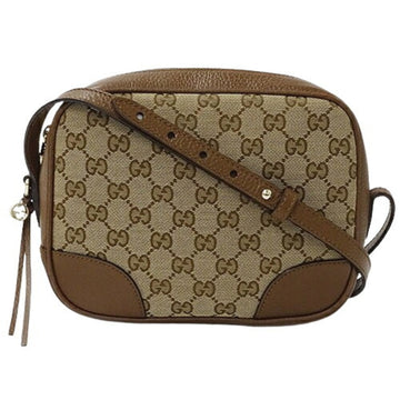 Gucci Gg Canvas Beige Brown Gg Canvas Shoulder New 1:1 Bags