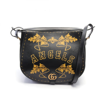 Gucci Black Leather Shoulder New 1:1 Bags