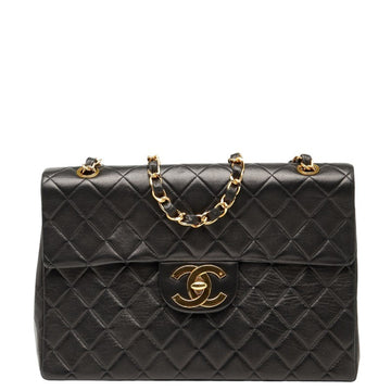 Vintage Classic Single Flap Bag Quilted Leather Maxi