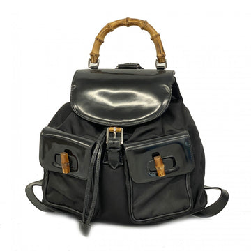 Gucci Black Nylon Backpack
