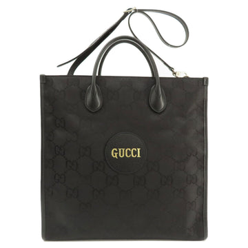 Gucci Black Canvas Tote Bag
