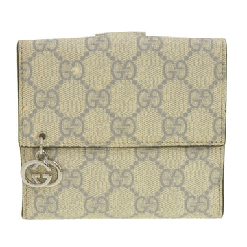 Gucci Gray Gg Plus Wallet (Bi-Fold)