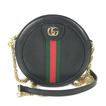Gucci Black Leather Shoulder Bag
