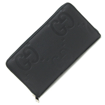 Gucci Black Leather Long Wallet (Bi-Fold)