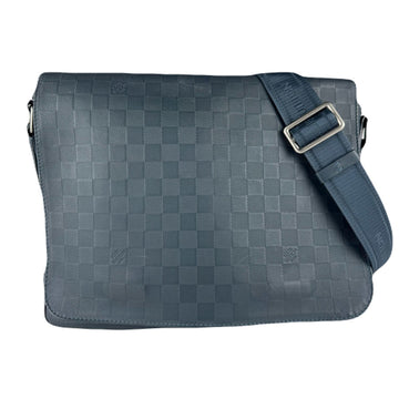 District Messenger Bag Damier Infini Leather MM