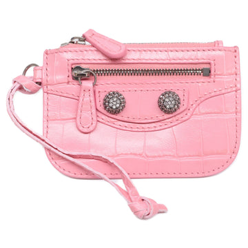 Le Cagole Giant Studs Shoulder Bag Leather Embossed Leather Mini