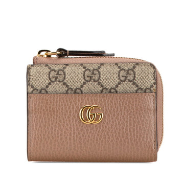 Gucci Beige Pvc Leather Wallet (Bi-Fold)