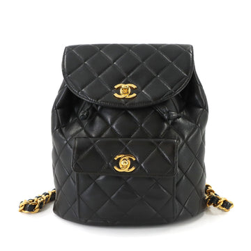 Vintage CC Pocket Backpack Quilted Lambskin Small