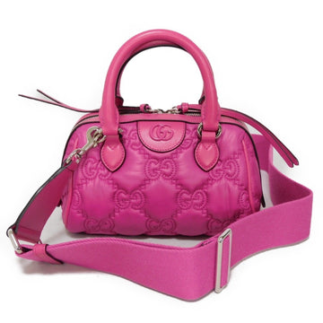 Gucci Pink Nylon Handbag