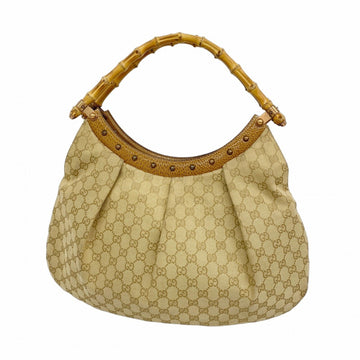 Vintage Bamboo Hobo GG Canvas Large