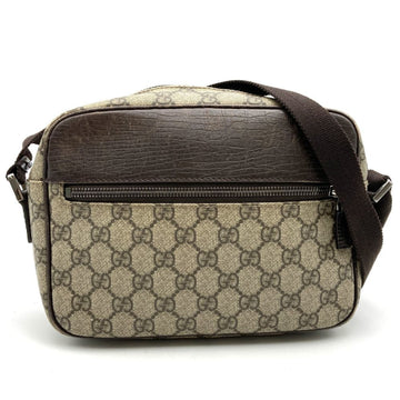 Gucci Brown Gg Supreme Leather Shoulder New 1:1 Bags