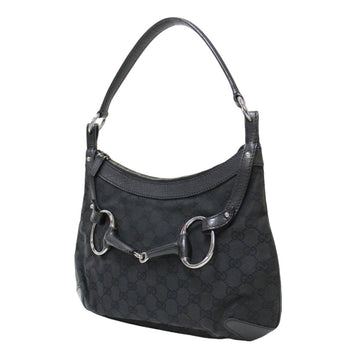 Gucci Black Canvas Leather HandNew 1:1 Bags Shoulder New 1:1 Bags
