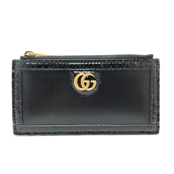Gucci Black Leather Coin Purse/Coin Case