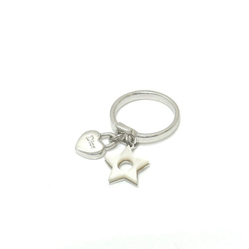 Christian Dior Silver Metal Band Ring ()