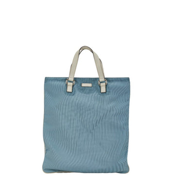 Gucci Blue White Canvas Leather Shoulder New 1:1 Bags Tote New 1:1 Bags