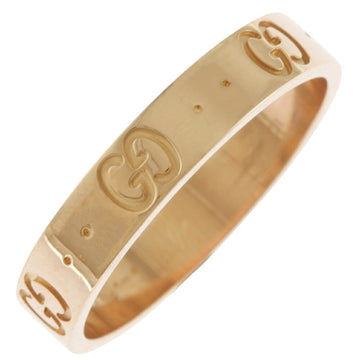 Gucci Icon Gold Pink Gold Pink Gold (18K) Band Ring