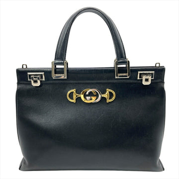 Zumi Top Handle Bag Leather Medium