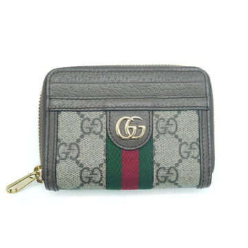 Gucci Gg Supreme Beige Gg Supreme Leather Wallet (Bi-Fold)