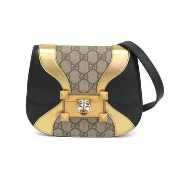 Osiride Shoulder Bag GG Coated Canvas and Leather Small