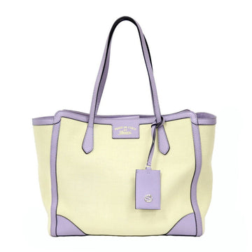 Gucci Daily Beige Canvas Shoulder Bag Tote Bag