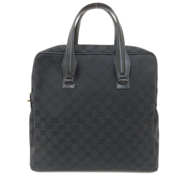 Gucci Black Canvas Tote Bag