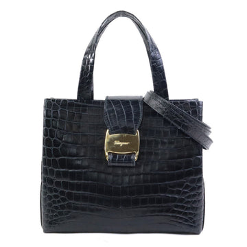 Convertible Vara Bow Tote Leather Embossed Leather Small