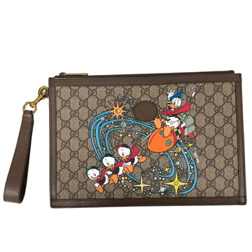 Gucci Brown Pvc Leather Clutch New 1:1 Bags