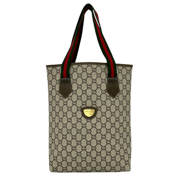 Vintage Web Strap Tote GG Coated Canvas Medium