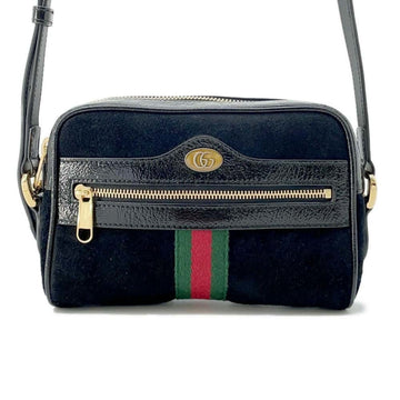Gucci Ophidia Black Gg Supreme Shoulder New 1:1 Bags