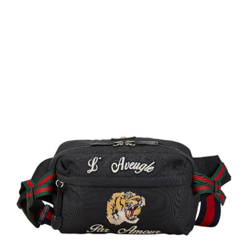 Gucci Black Multi-Color Canvas Sling New 1:1 Bags
