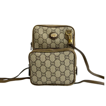 Neo Vintage Top Handle Crossbody Bag GG Coated Canvas Mini