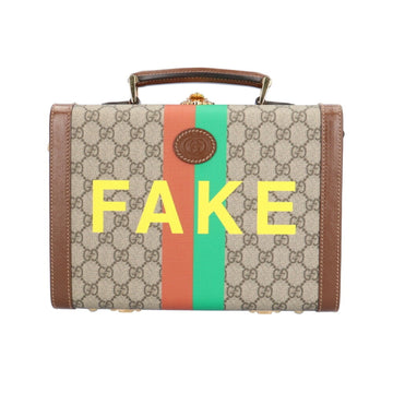 Gucci Beige Gg Supreme Handbag