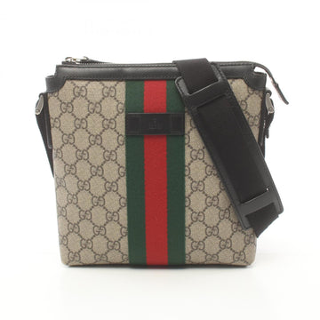 Gucci Beige Multi-Color Pvc Coated Canvas Leather Shoulder New 1:1 Bags