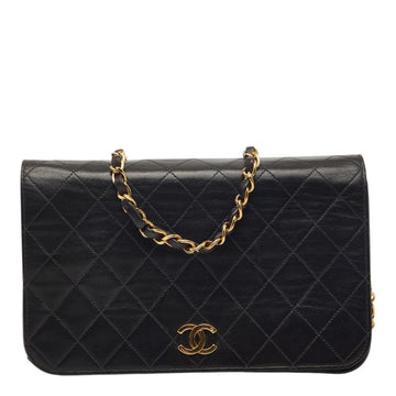 Vintage Full Flap Bag Quilted Lambskin Medium